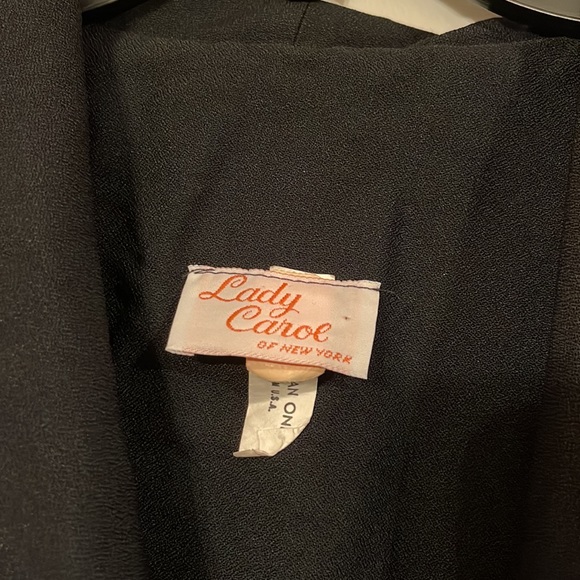 ⏳♻️Lady Carol of New York Black & White Pinstripe Button Blazer Plus size 18 - Picture 4 of 17